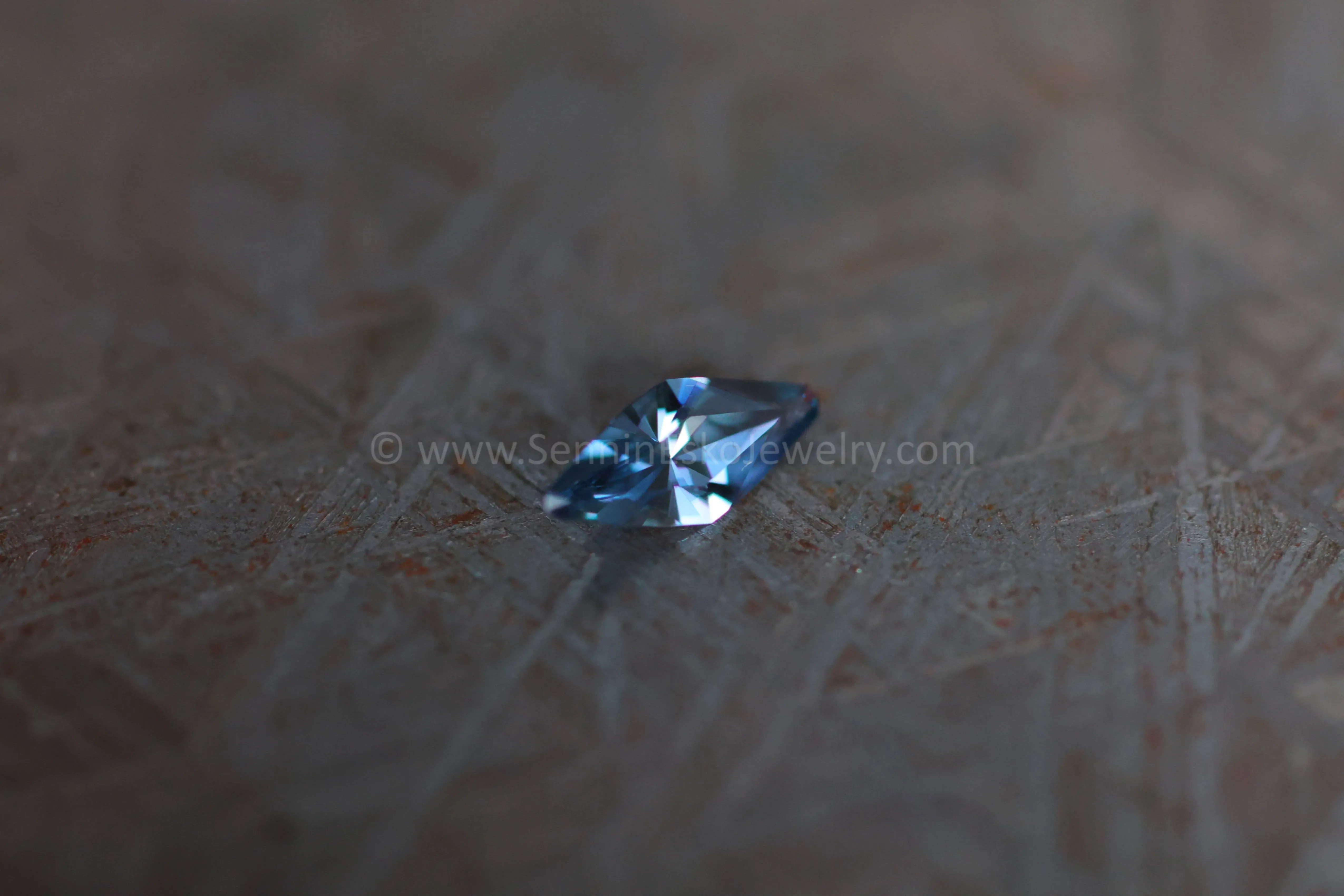 0.44ct Blue Sapphire Marquise - 8.4x3.7mm