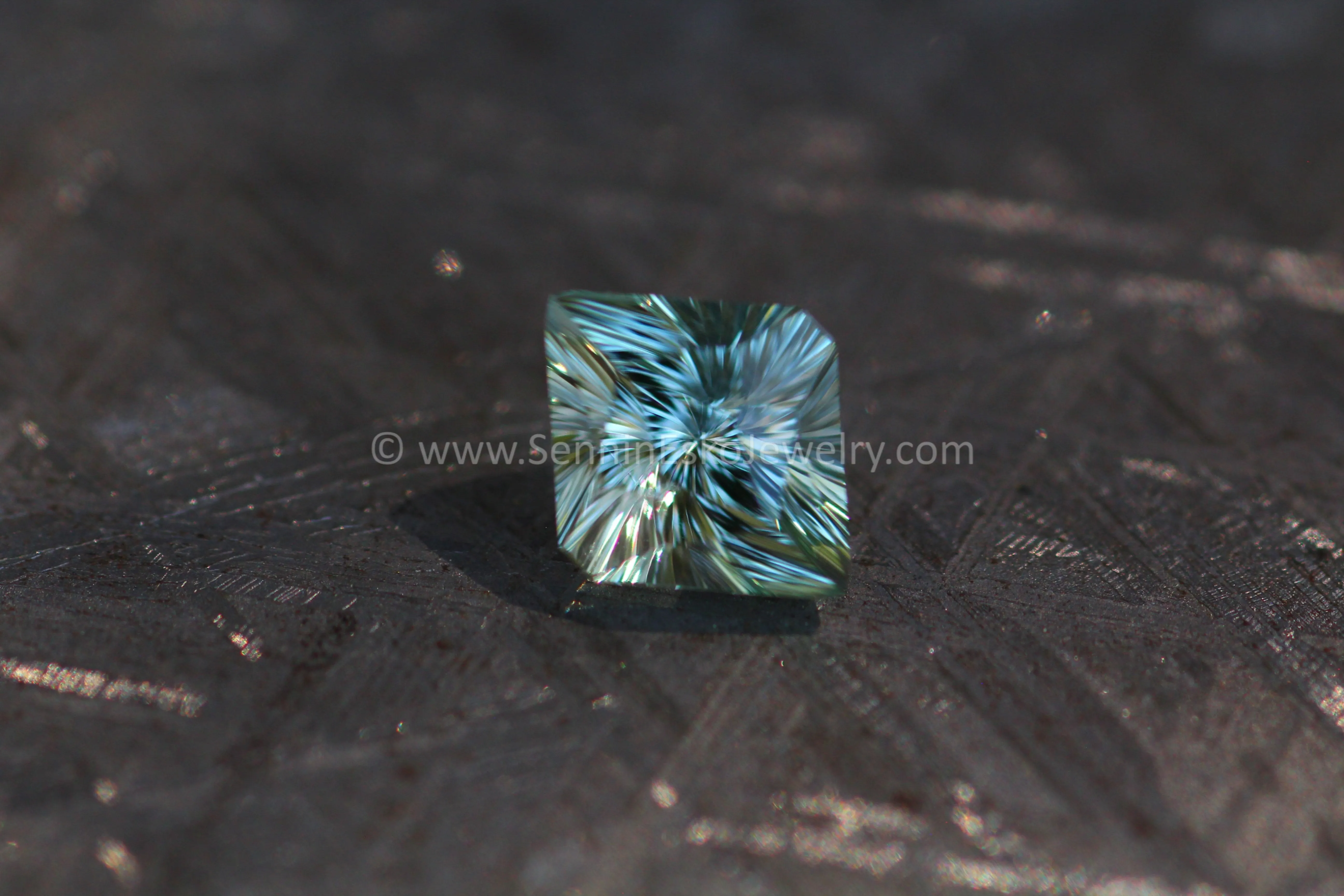 1.8 Carat Mint Congo Tourmaline Shield - 9.5x7.8mm