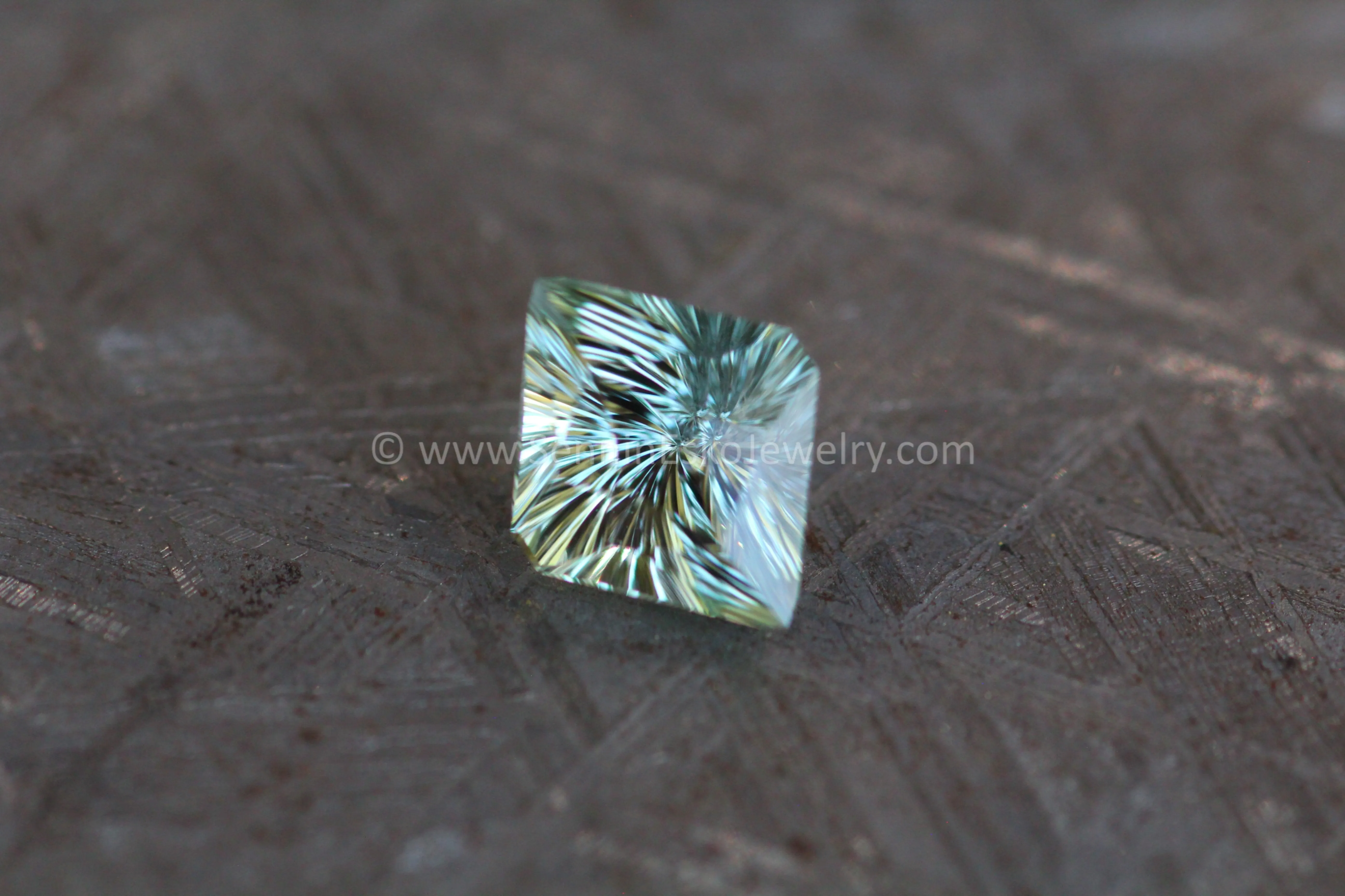 1.8 Carat Mint Congo Tourmaline Shield - 9.5x7.8mm