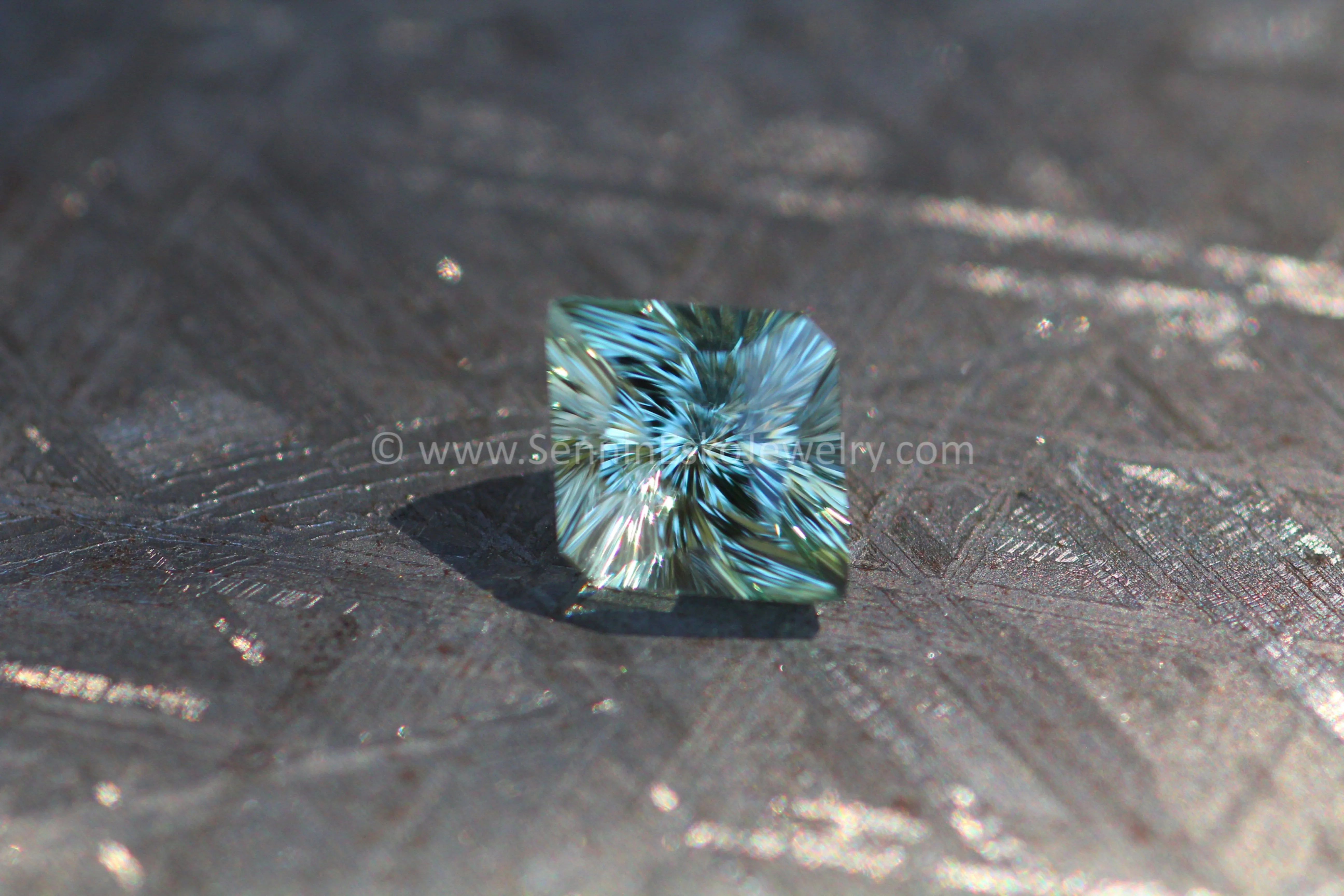 1.8 Carat Mint Congo Tourmaline Shield - 9.5x7.8mm