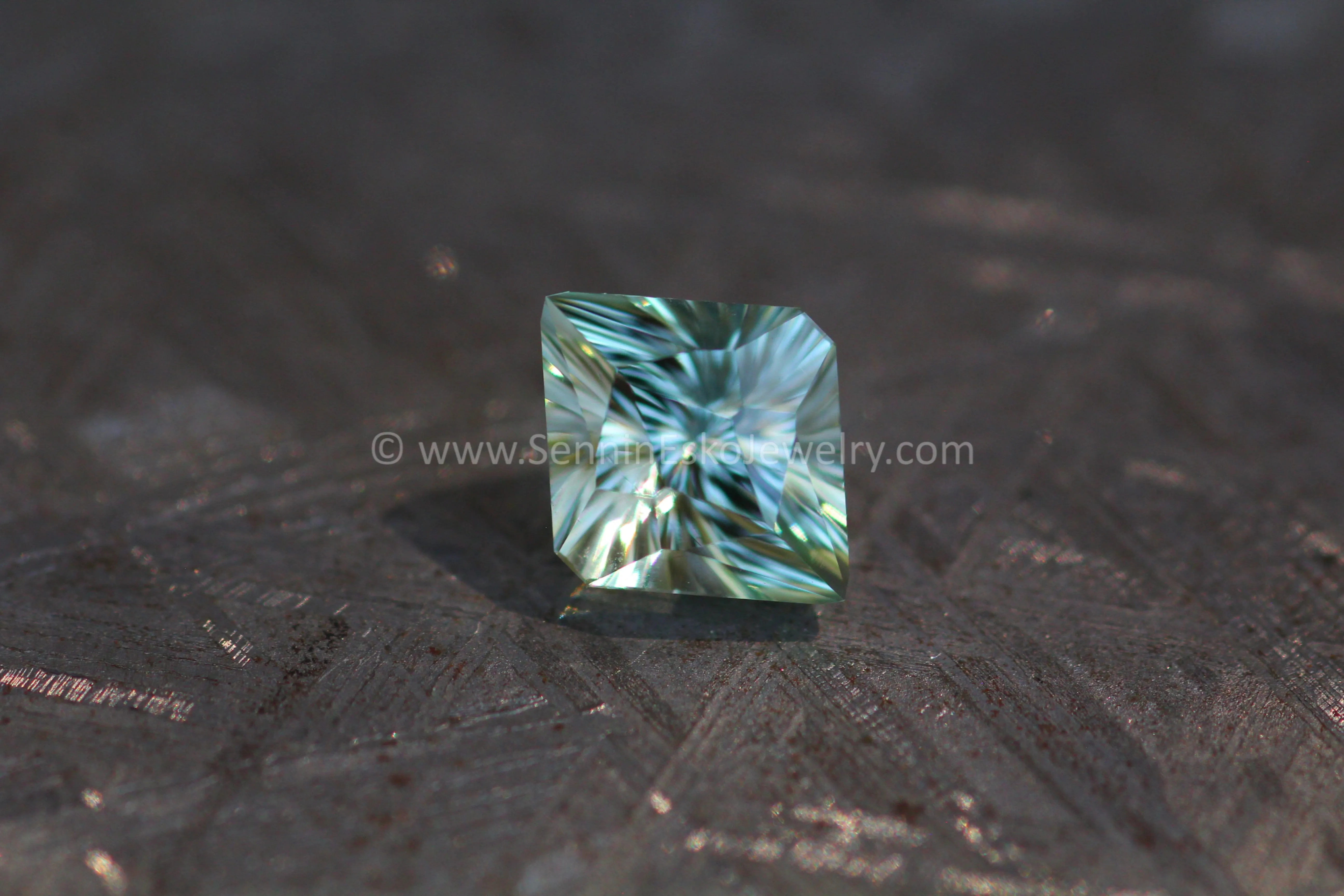 1.8 Carat Mint Congo Tourmaline Shield - 9.5x7.8mm