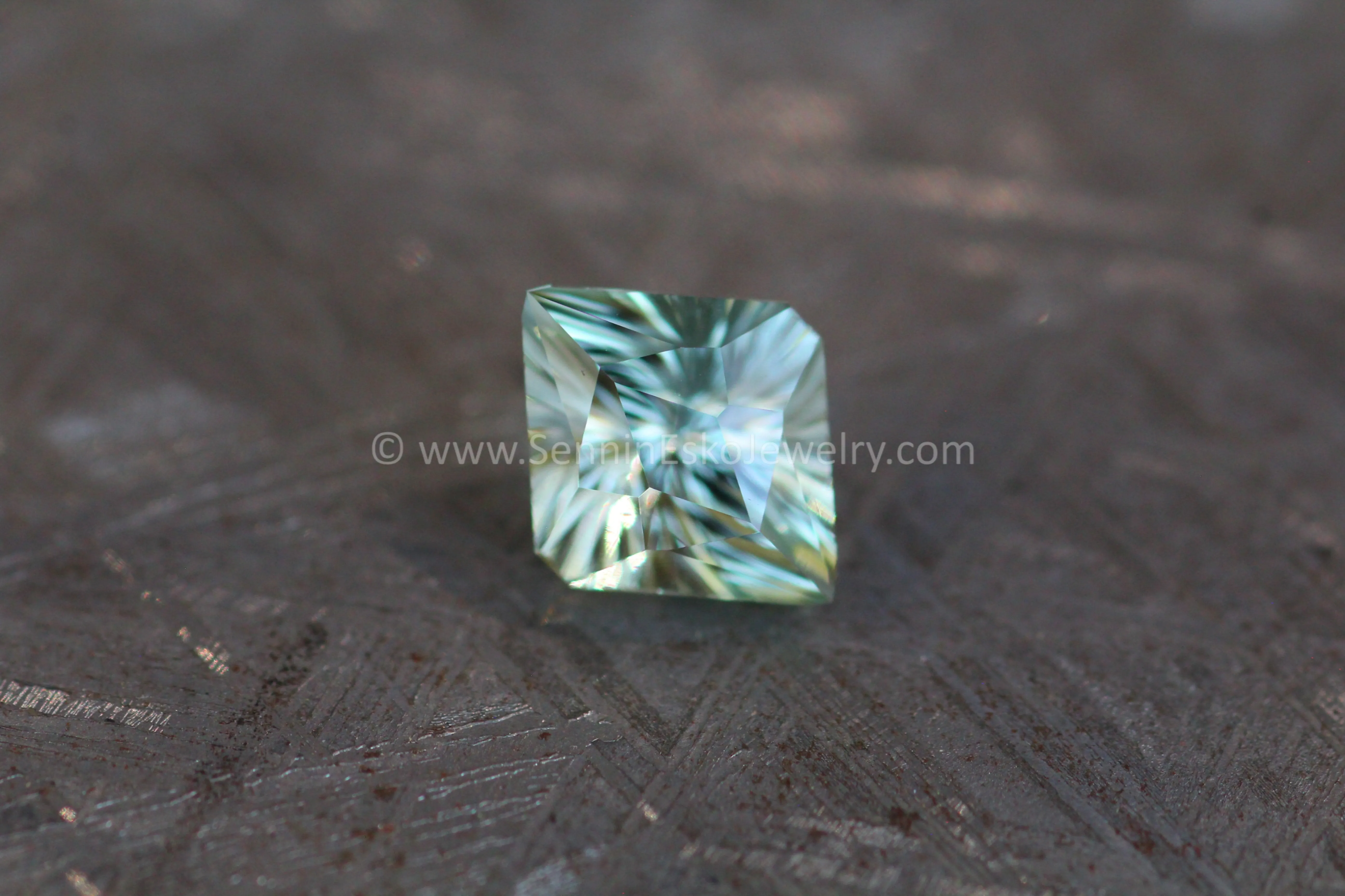 1.8 Carat Mint Congo Tourmaline Shield - 9.5x7.8mm