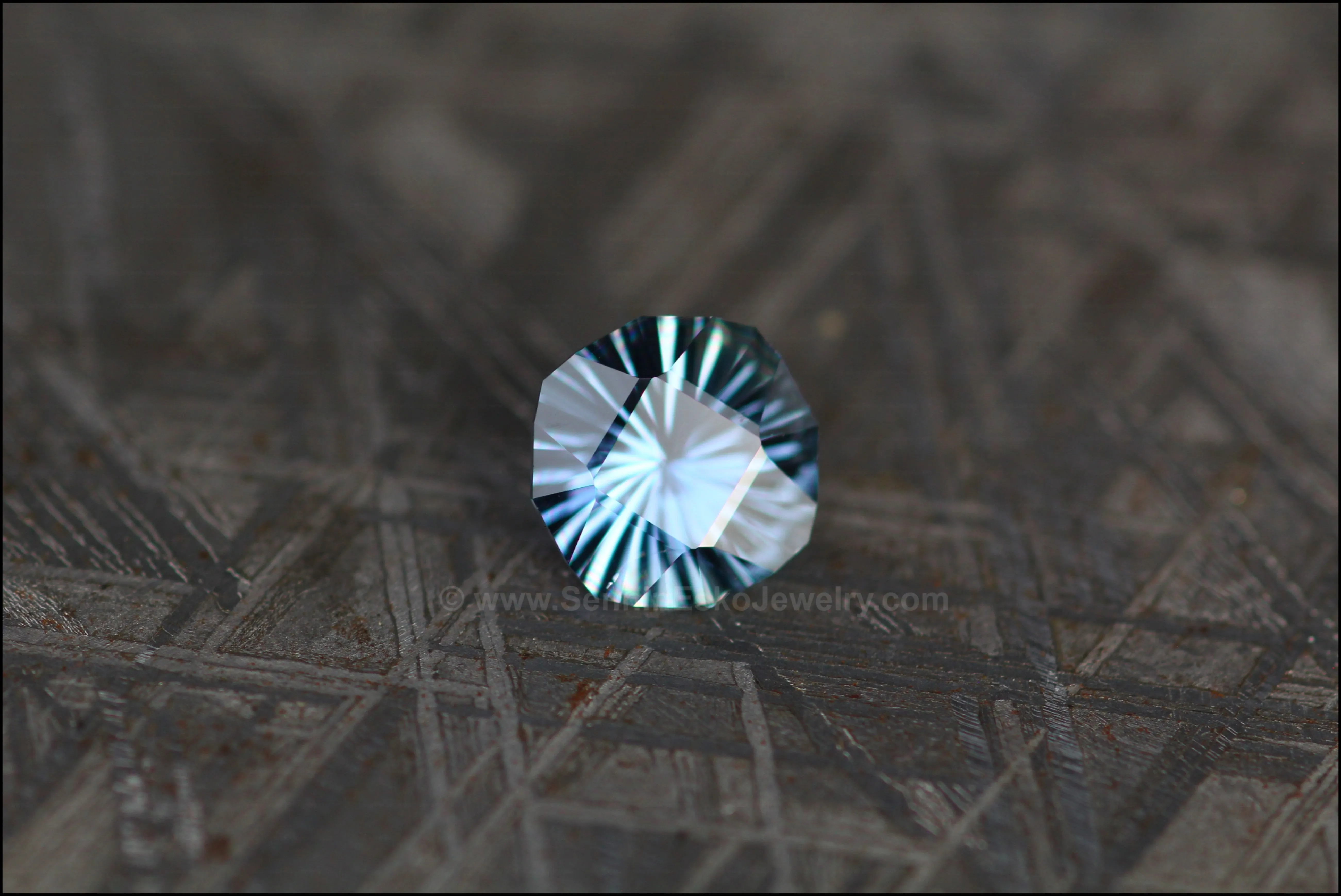 1ct Bluish Violet Umba Sapphire Square Cushion - Fantasy Cut 6.3x6.5mm