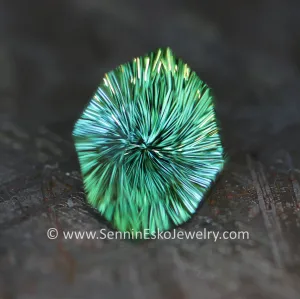 2.6 Carat Minty Green Tourmaline Octagon - 10.4x8.4mm - Glitter Cut™