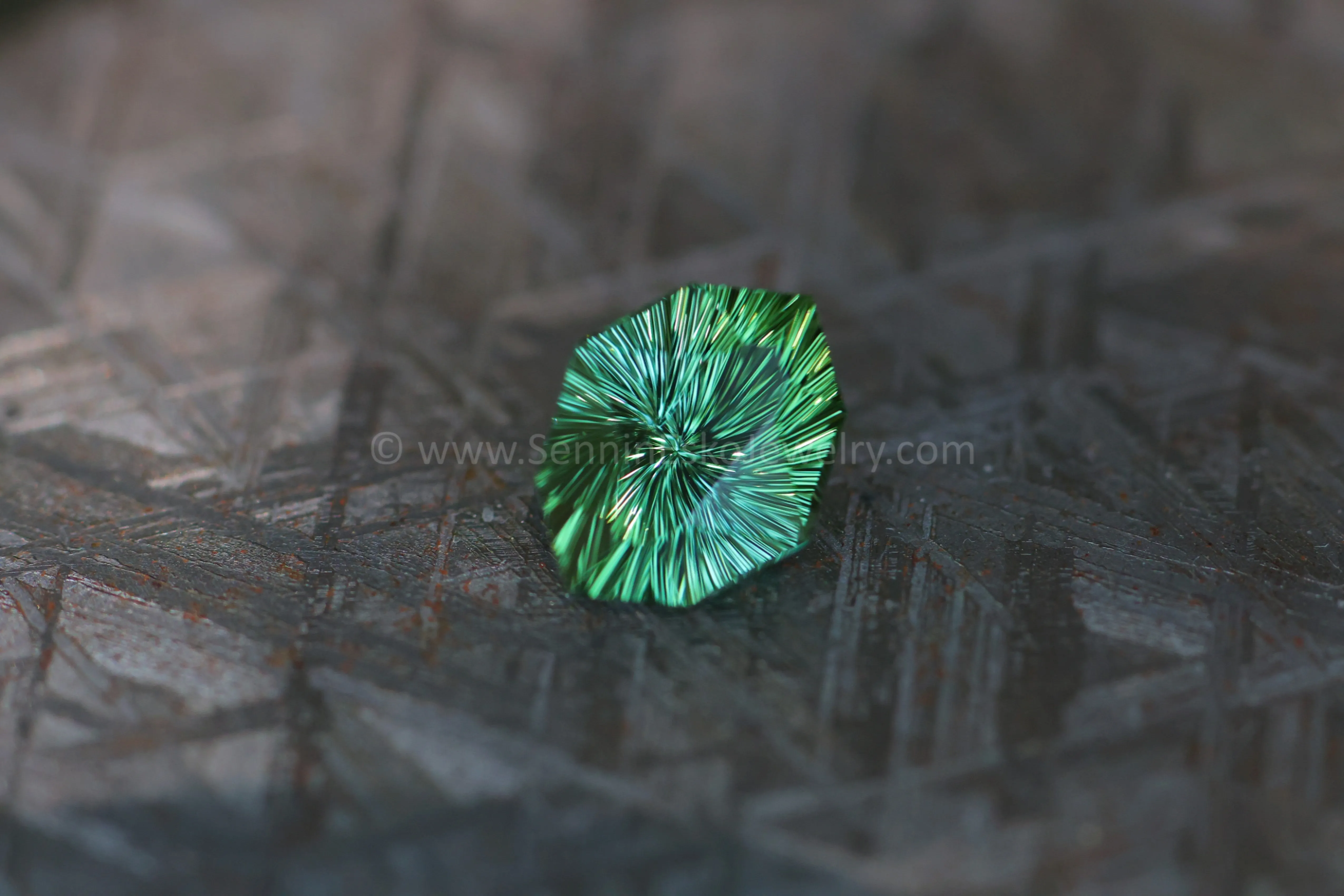 2.6 Carat Minty Green Tourmaline Octagon - 10.4x8.4mm - Glitter Cut™