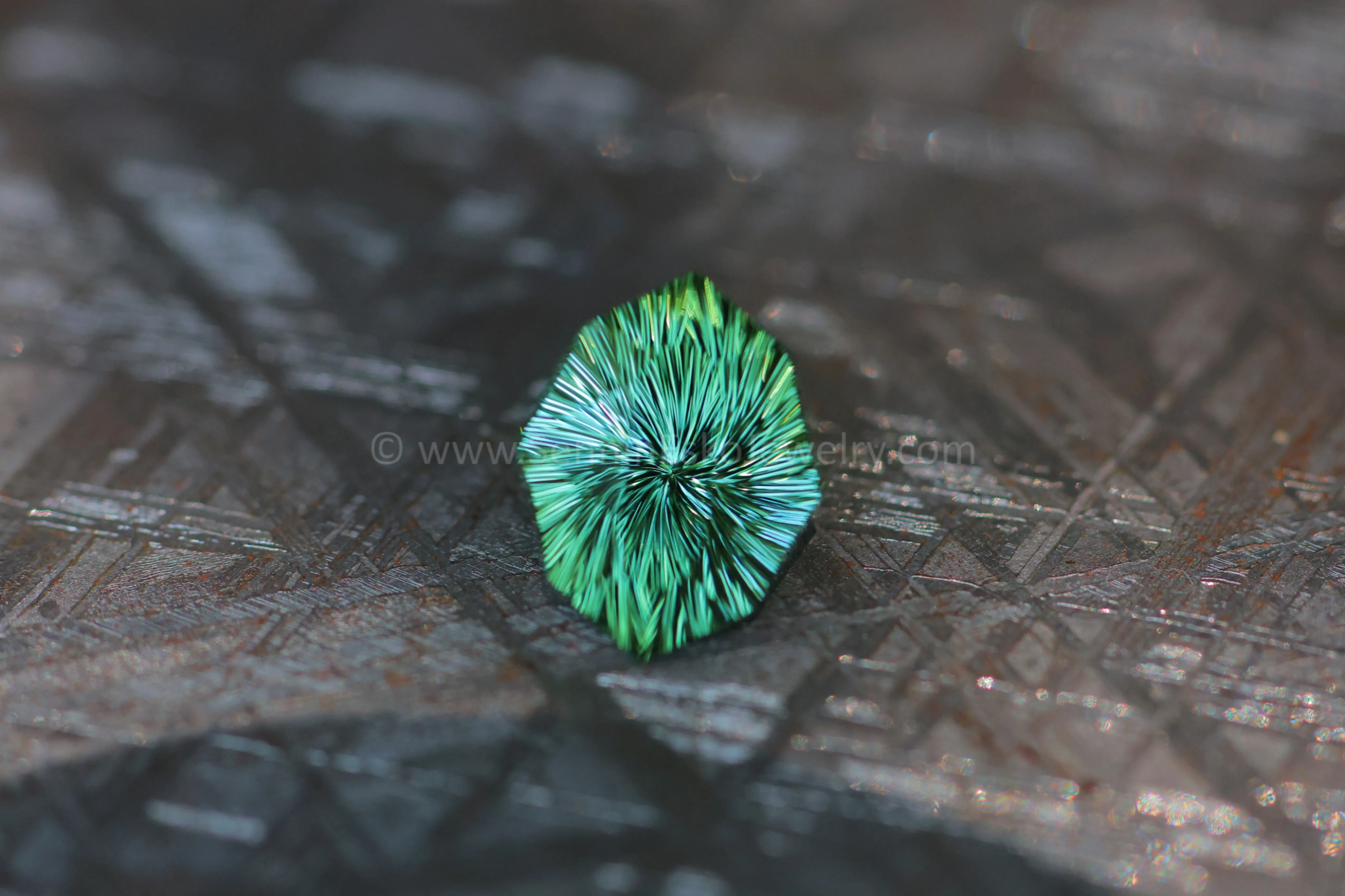 2.6 Carat Minty Green Tourmaline Octagon - 10.4x8.4mm - Glitter Cut™