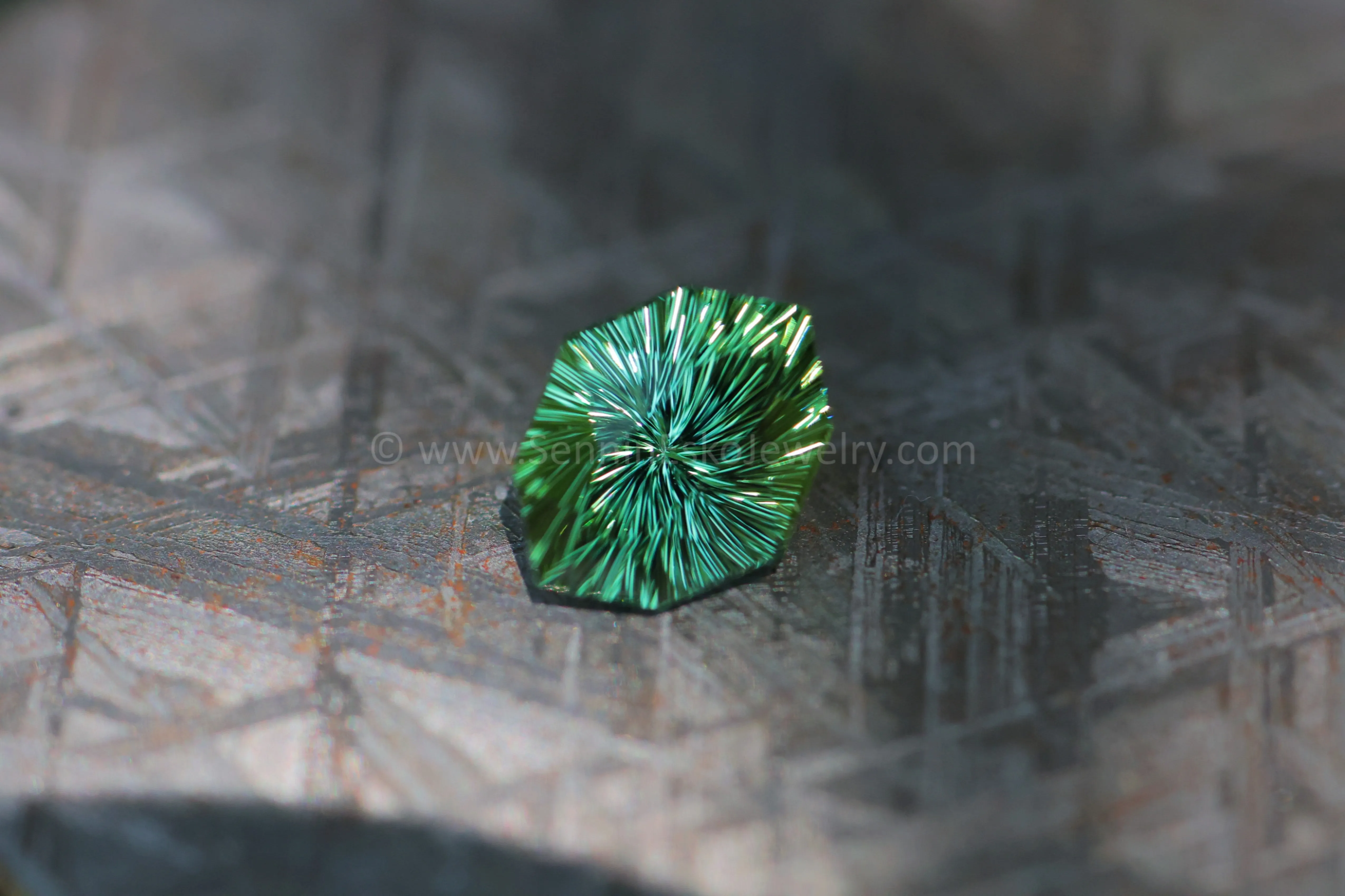 2.6 Carat Minty Green Tourmaline Octagon - 10.4x8.4mm - Glitter Cut™