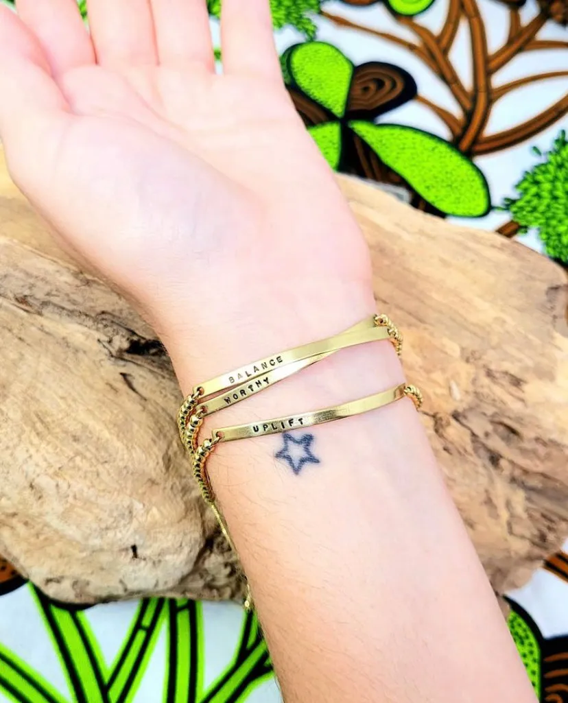 Adjustable Bracelet - Daily Reminder