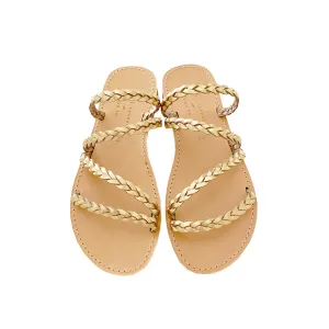 ALONA SANDALS ANTIQUE GOLD