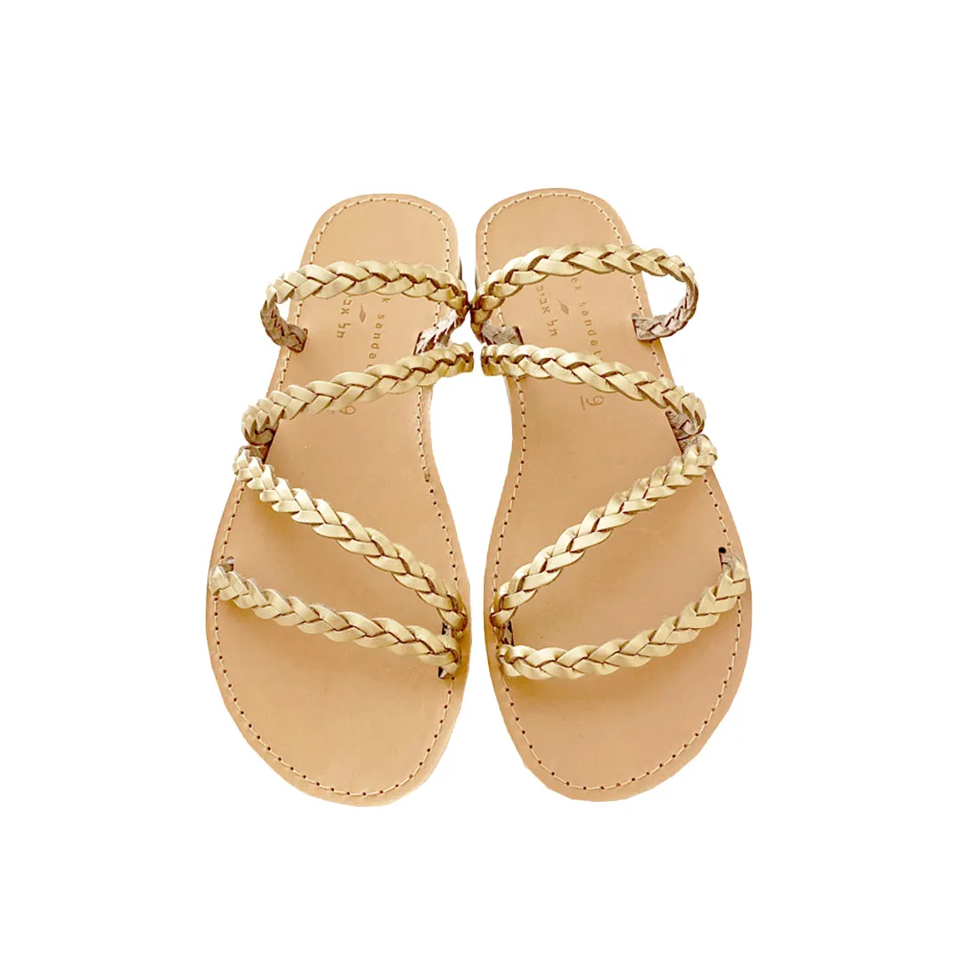 ALONA SANDALS ANTIQUE GOLD