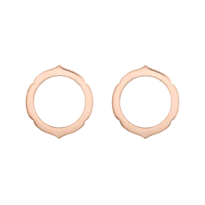 Aura - Rose Gold Earrings Small Model