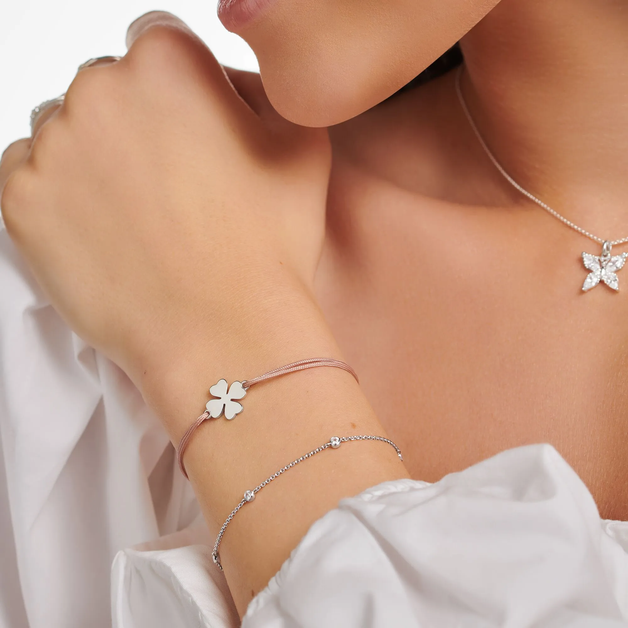 Bracelet Cloverleaf Silver