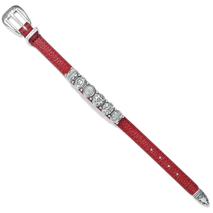 Brighton Women's Lipstick Harmony Bandit Bracelet