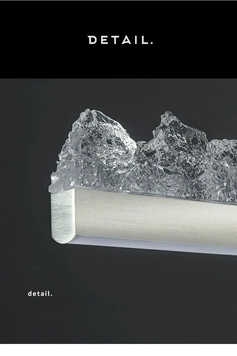 CAL Creative Iceberg Round/Linear Crystal Chandelier