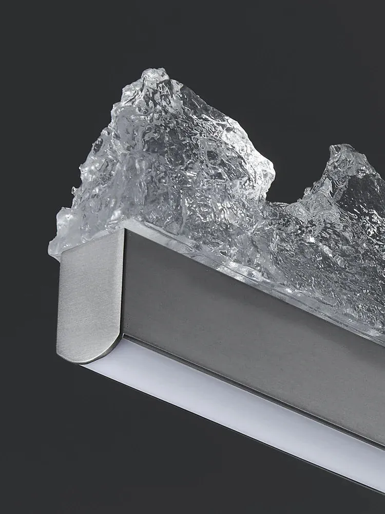 CAL Creative Iceberg Round/Linear Crystal Chandelier