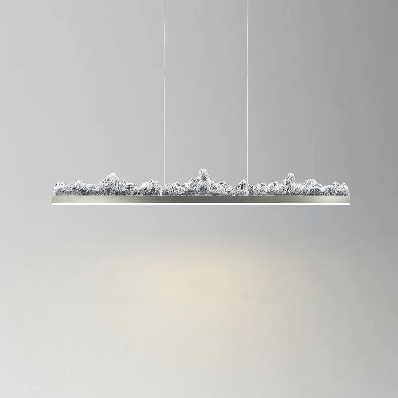 CAL Creative Iceberg Round/Linear Crystal Chandelier