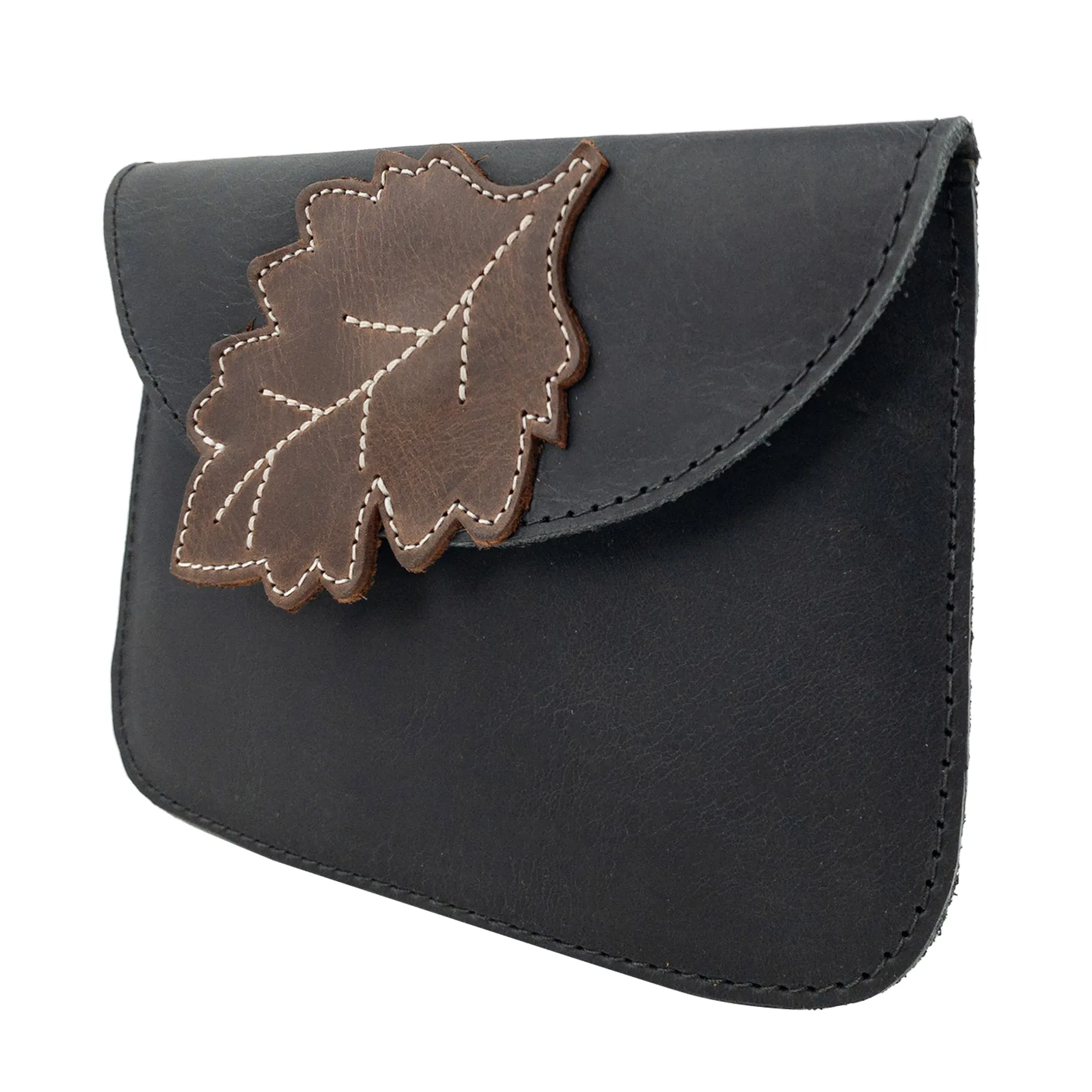 Card Wallet Leaves Design