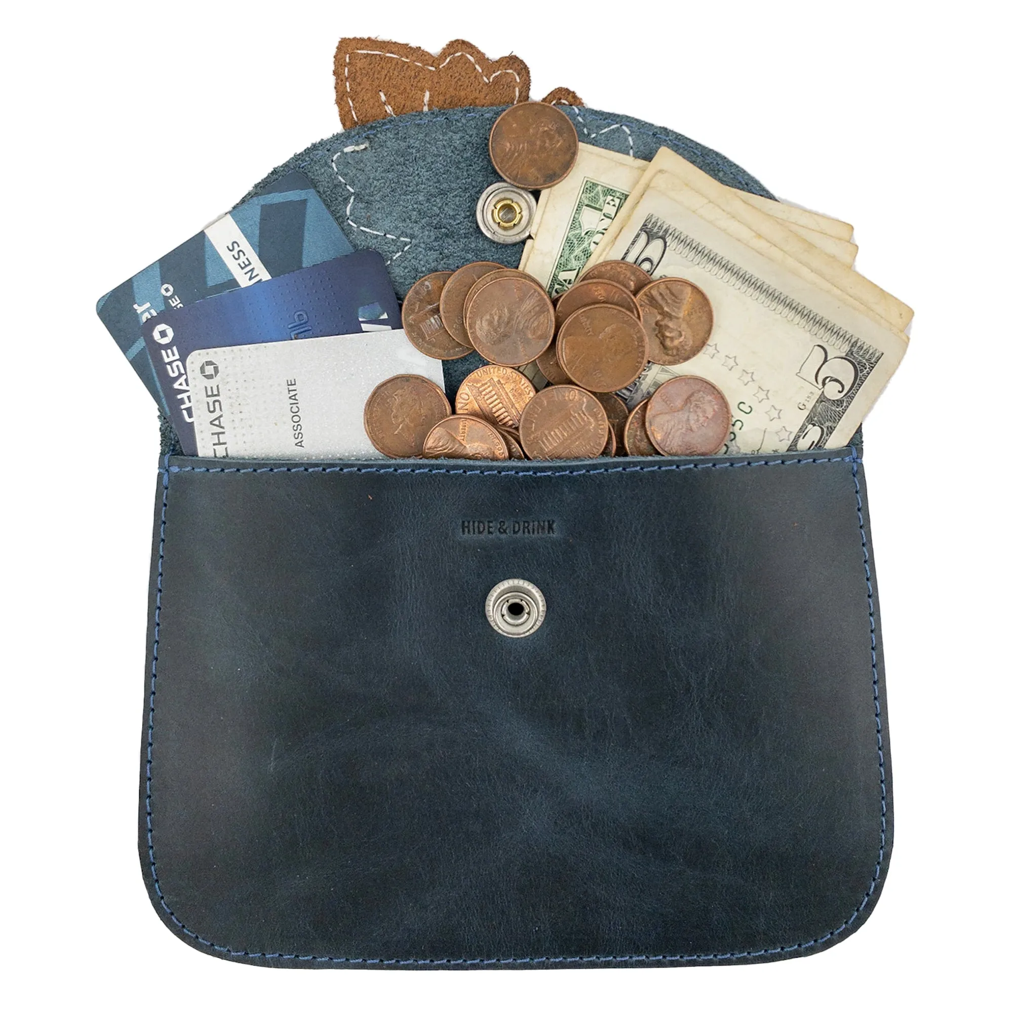 Card Wallet Leaves Design