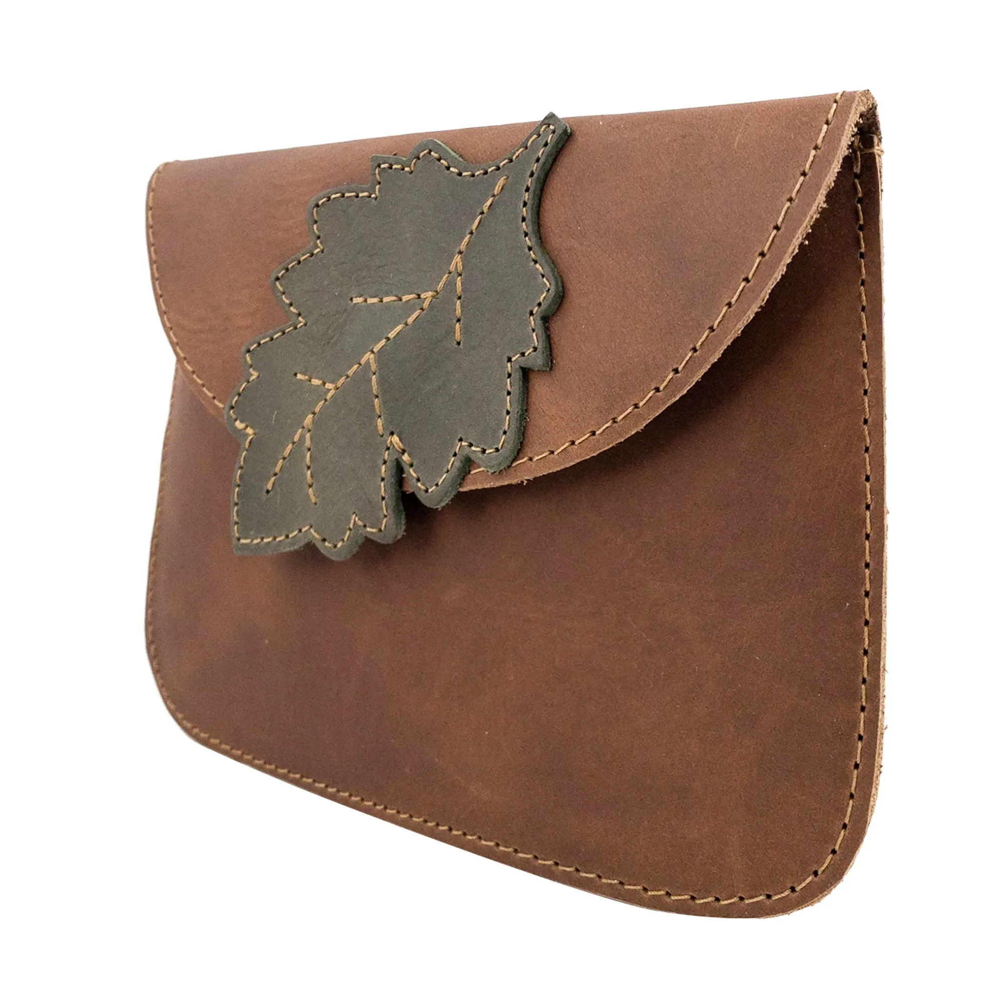 Card Wallet Leaves Design