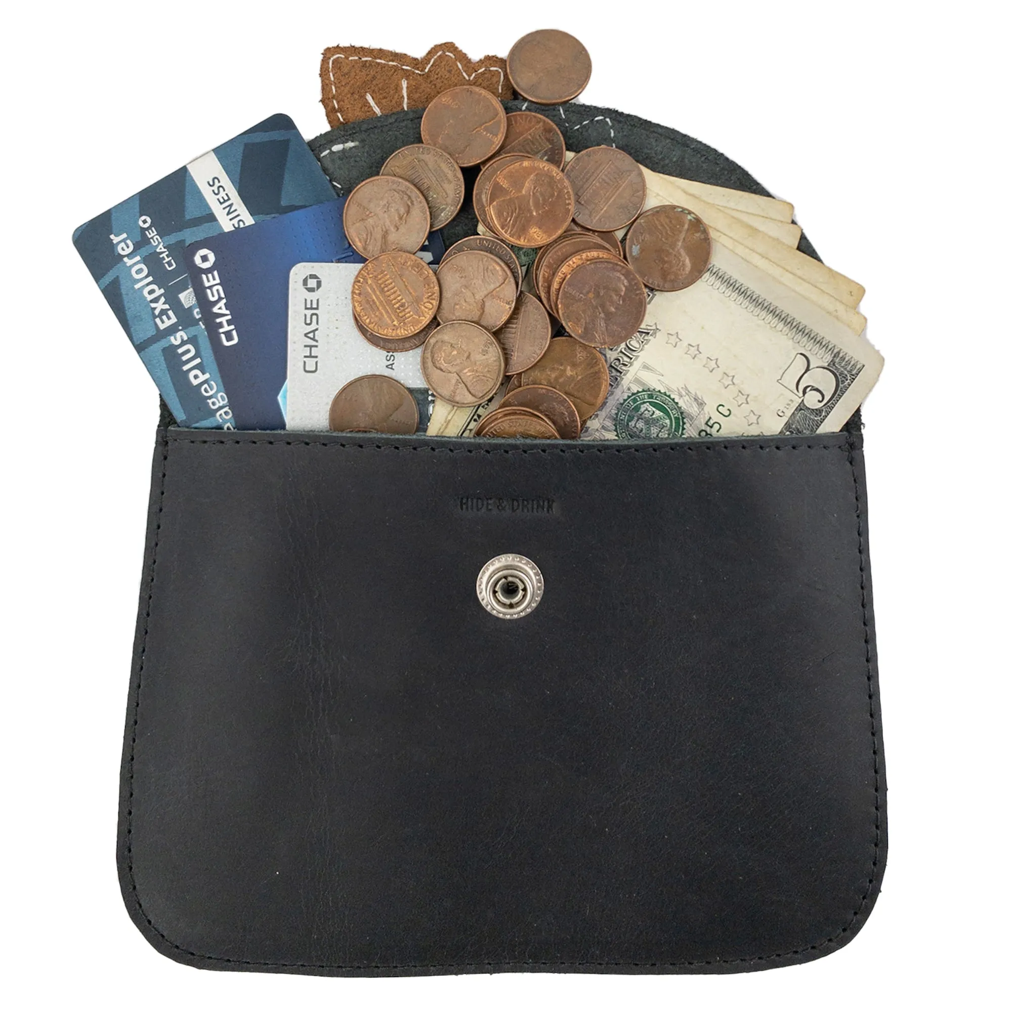 Card Wallet Leaves Design