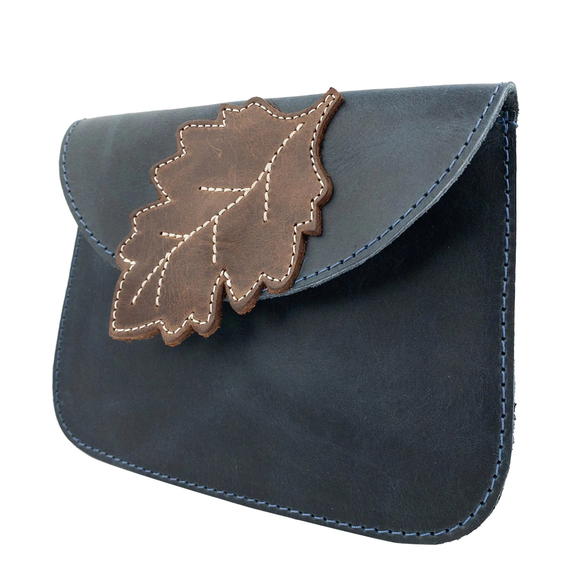 Card Wallet Leaves Design