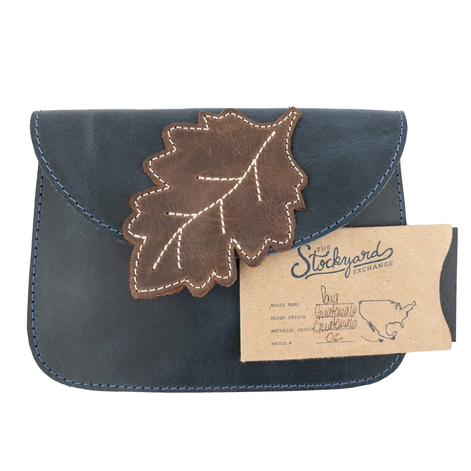 Card Wallet Leaves Design