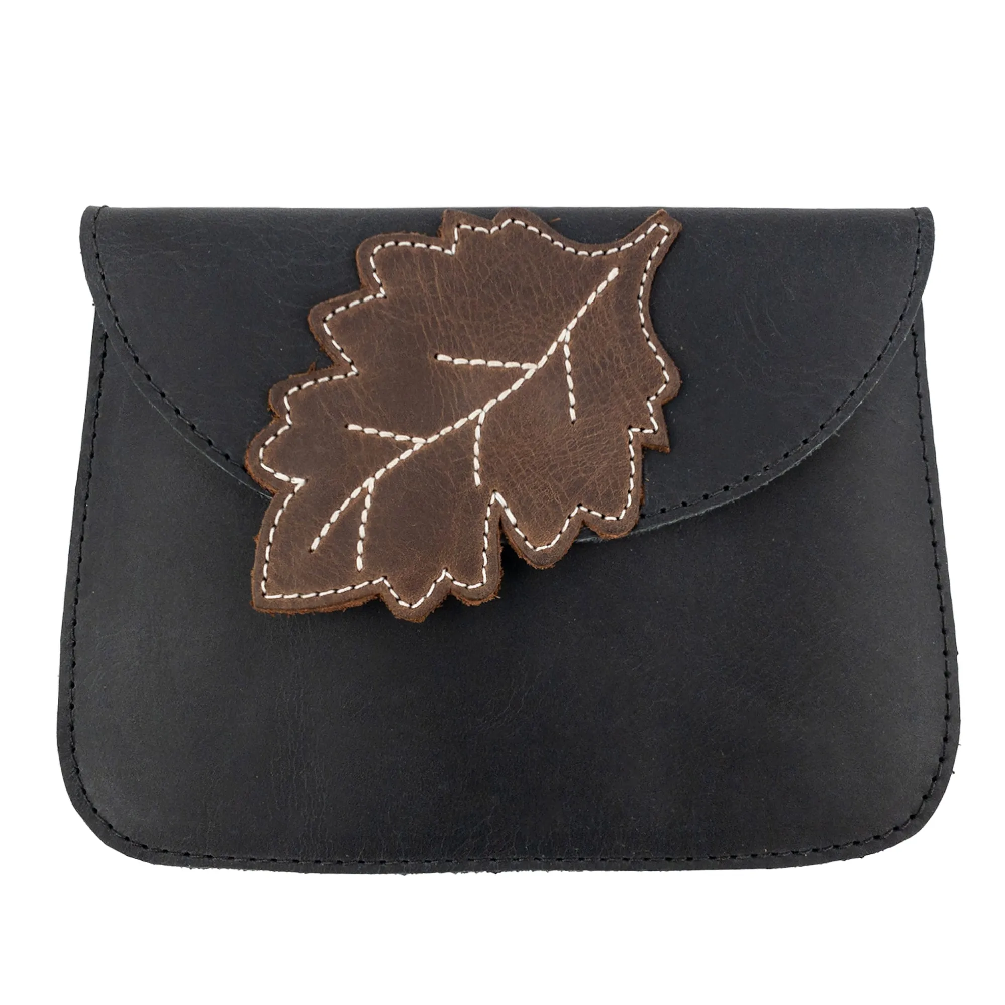 Card Wallet Leaves Design