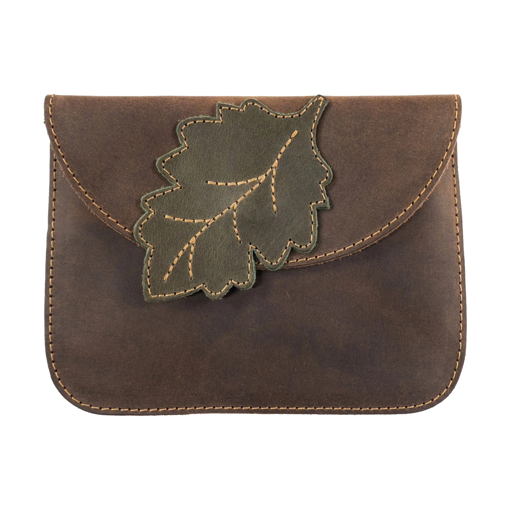 Card Wallet Leaves Design