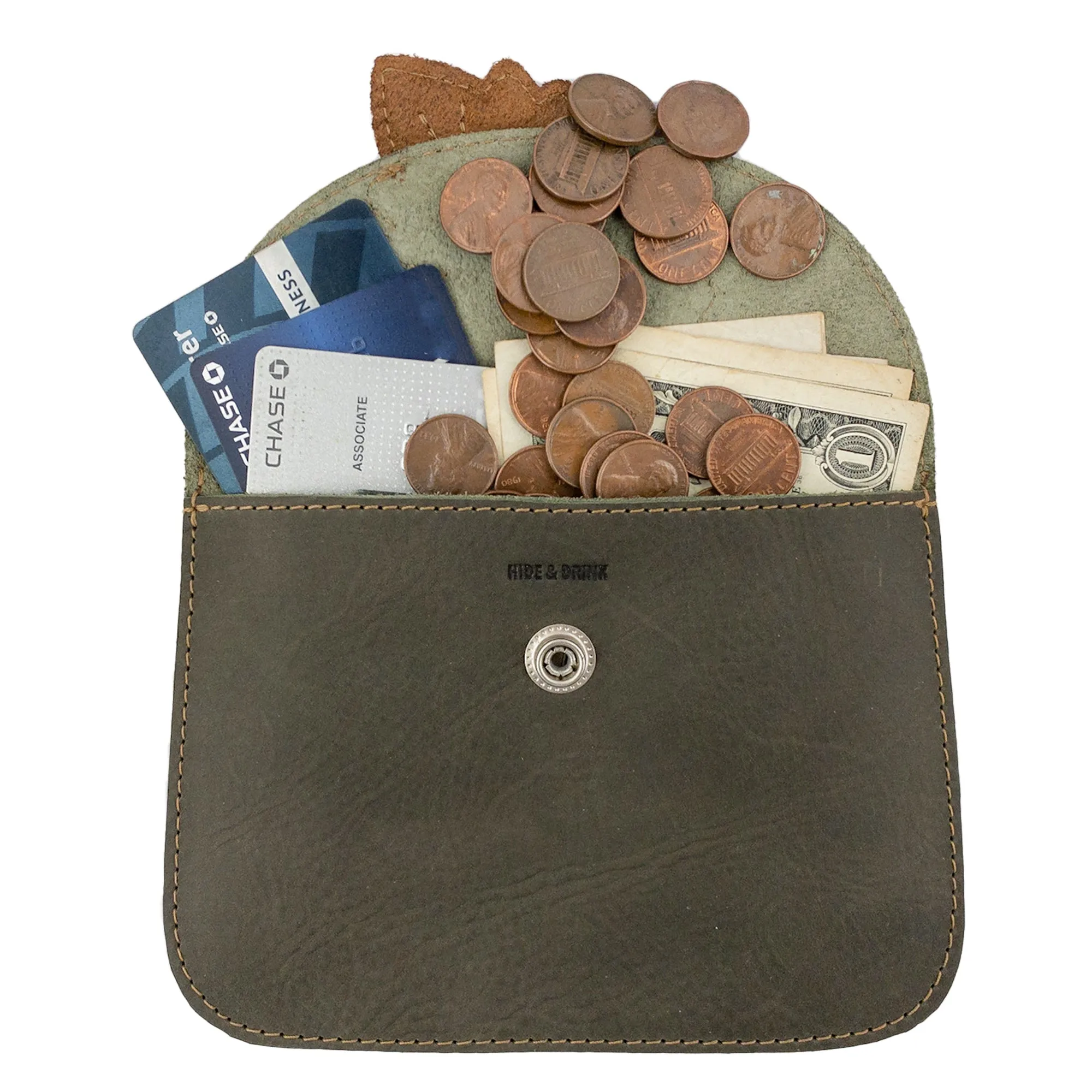 Card Wallet Leaves Design