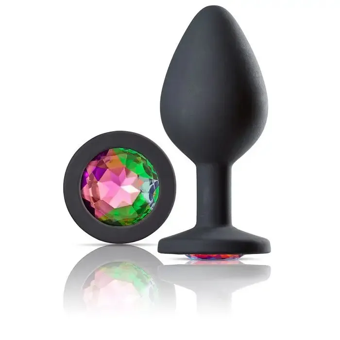 Cloud 9 Gems Black Silicone Anal Plug