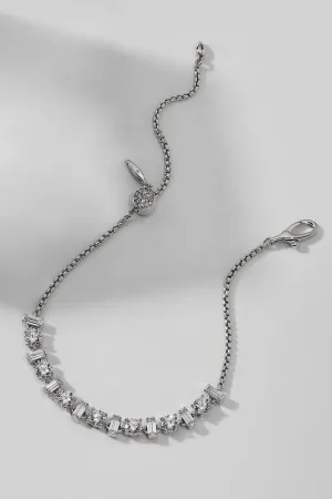 GWEN CZ BOLO BRACELET
