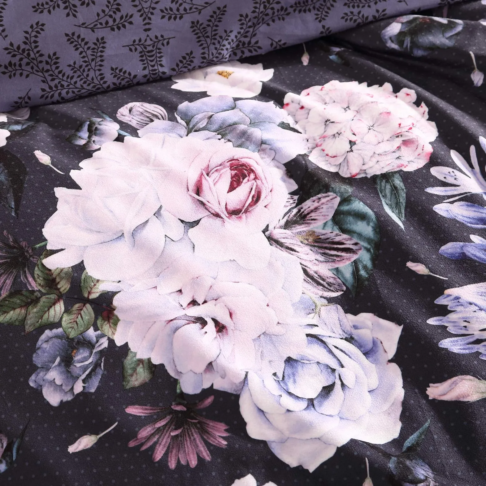 Macy Violet Quilt Cover Set by Logan and Mason Platinum
