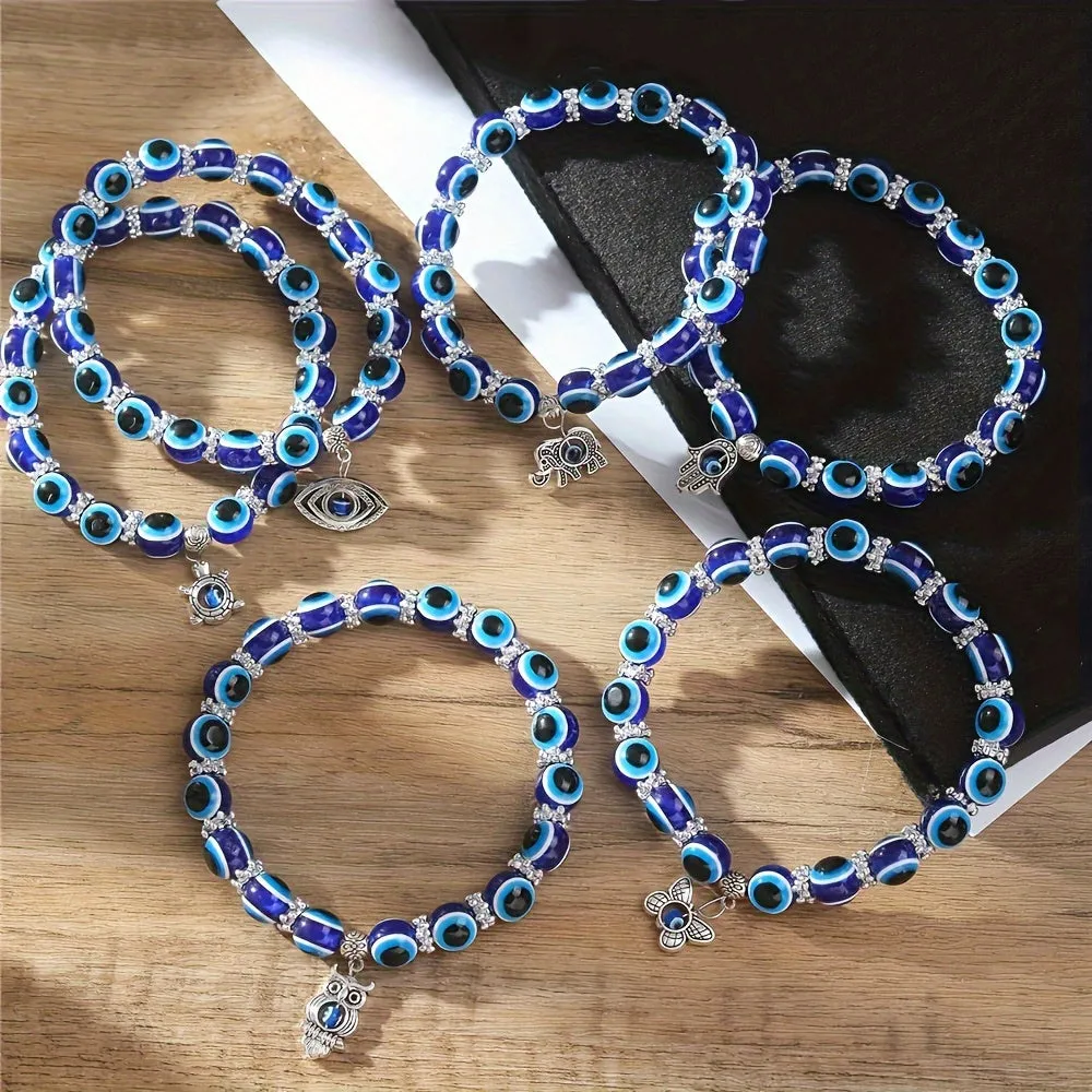 Oceaninspired pendant anklet with unique shapes  1pc