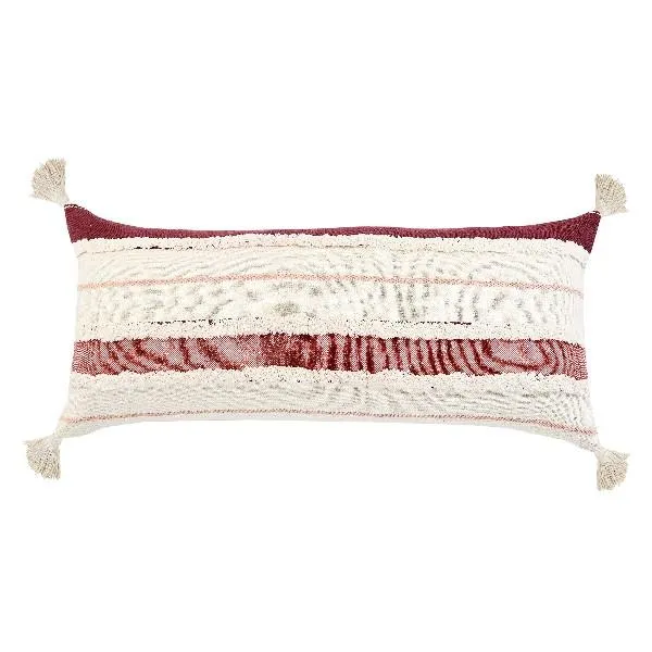 Quarry 07696MAH Maroon Pillow