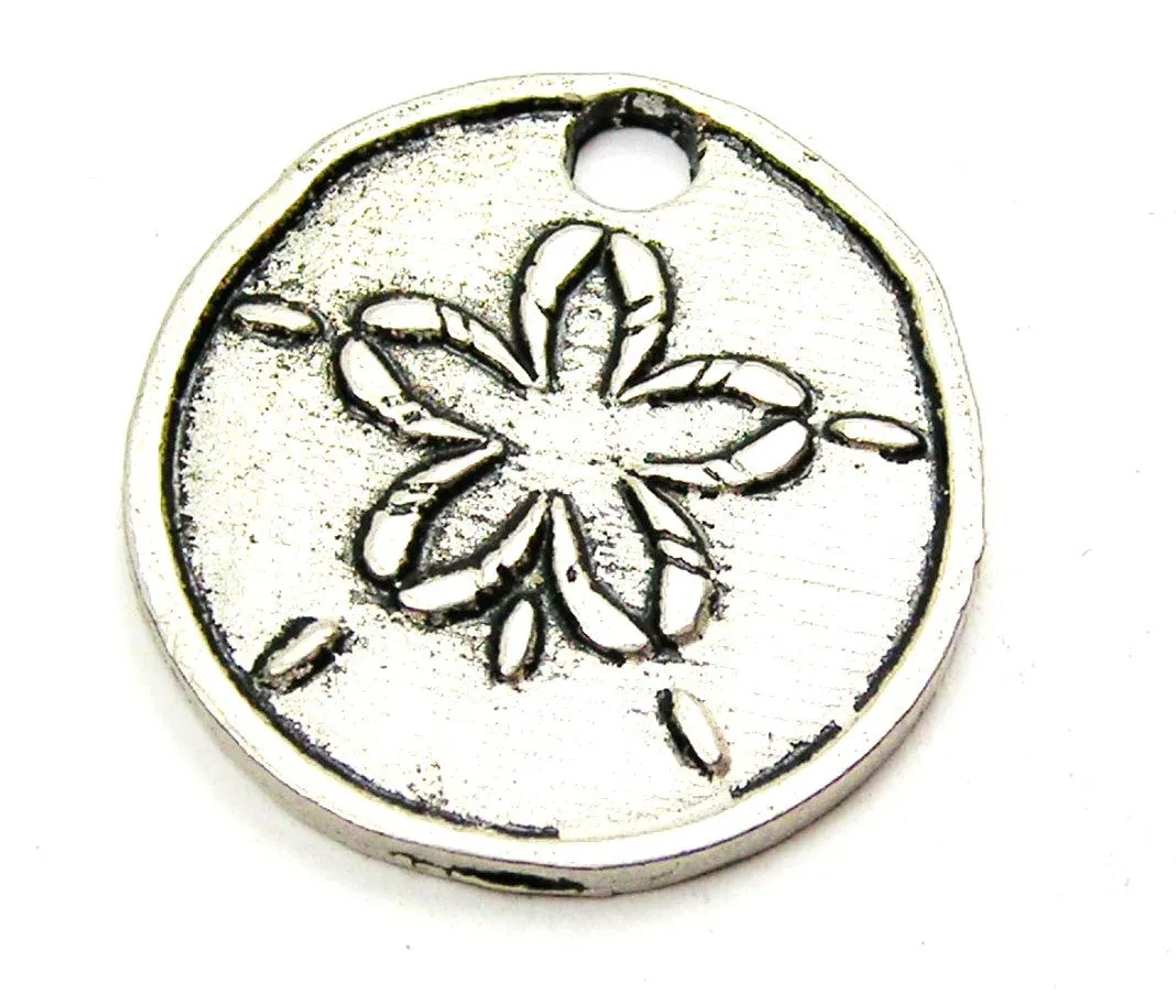 Sand Dollar Genuine American Pewter Charm