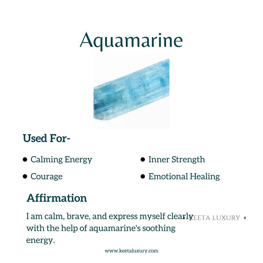 Soothing Rhythm  - Aquamarine Bracelets