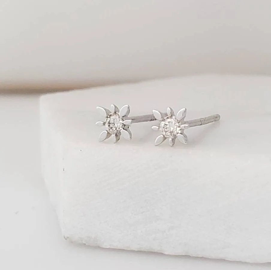 Starburst Diamond Studs