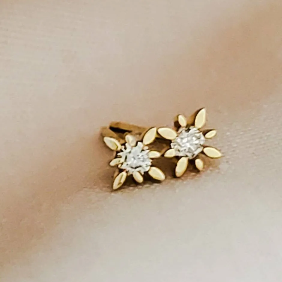 Starburst Diamond Studs