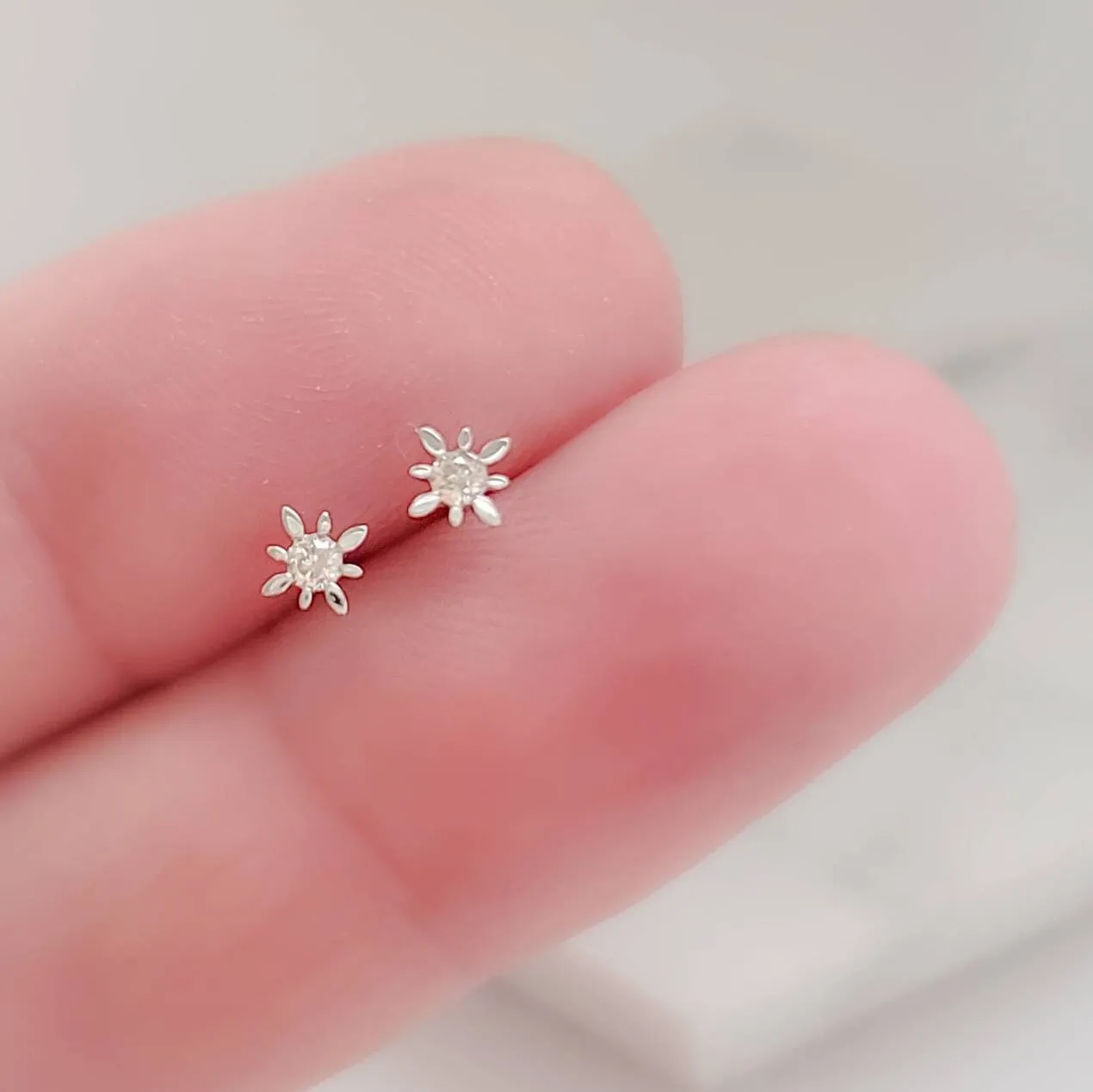Starburst Diamond Studs