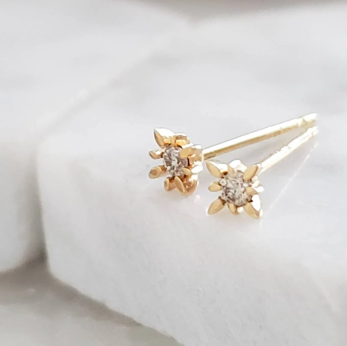 Starburst Diamond Studs
