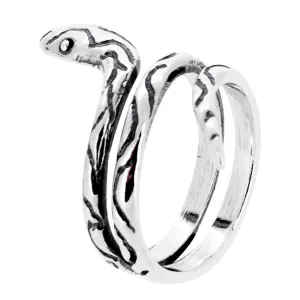 Sterling Silver Snake Ring for Women and Girls