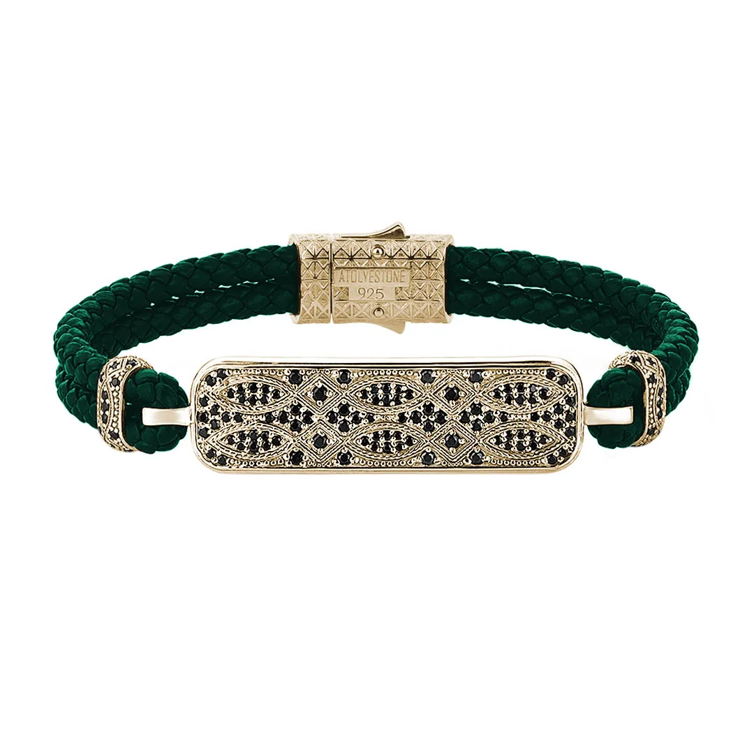 Streamline Leather Bracelet