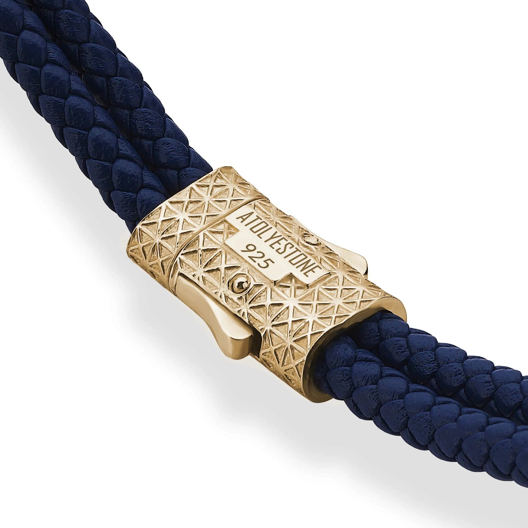 Streamline Leather Bracelet