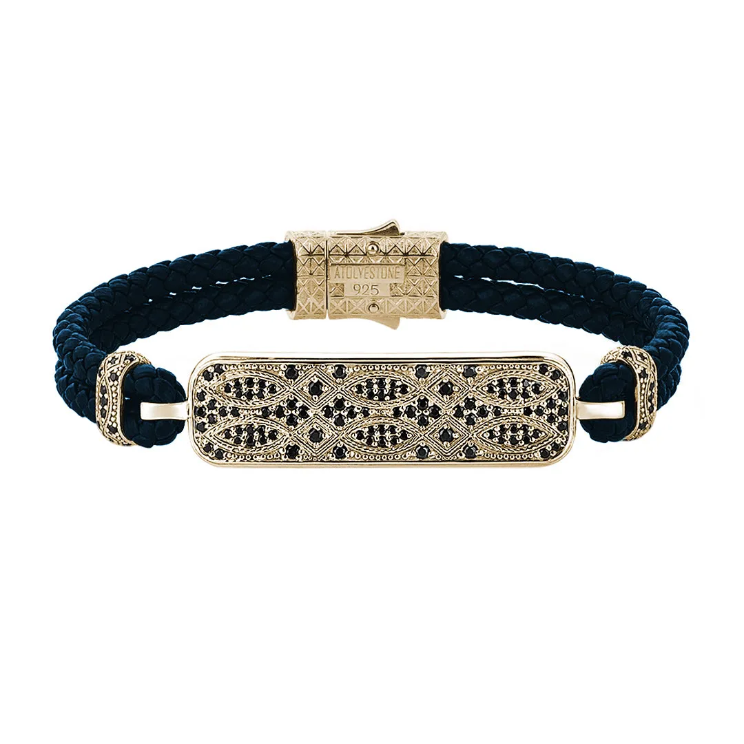 Streamline Leather Bracelet