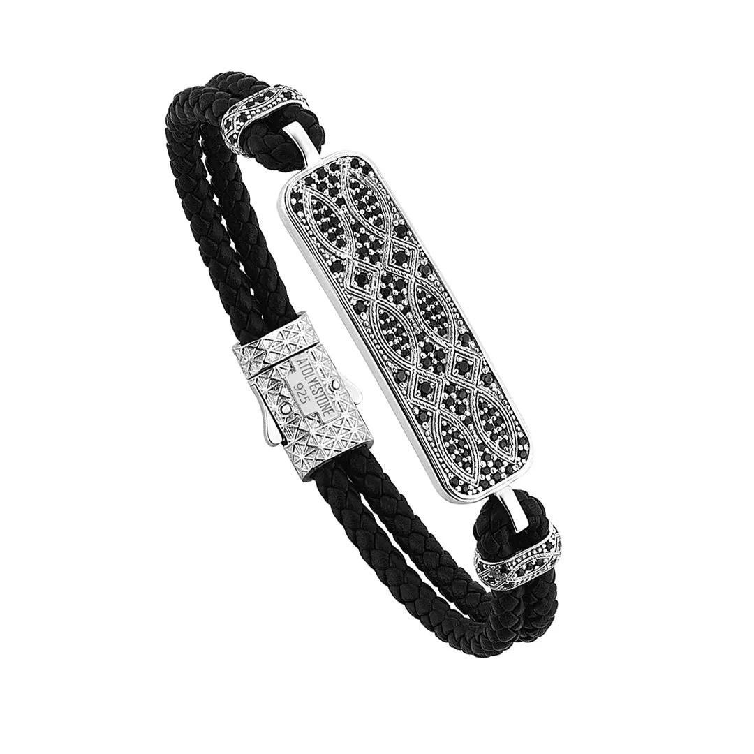 Streamline Leather Bracelet
