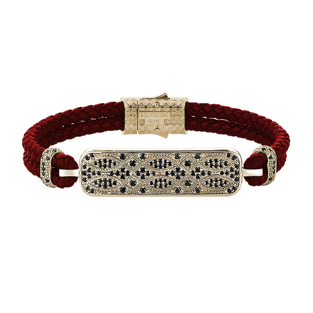 Streamline Leather Bracelet
