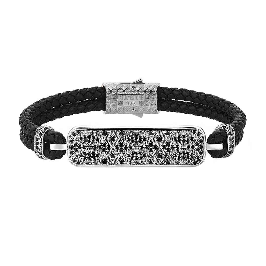 Streamline Leather Bracelet