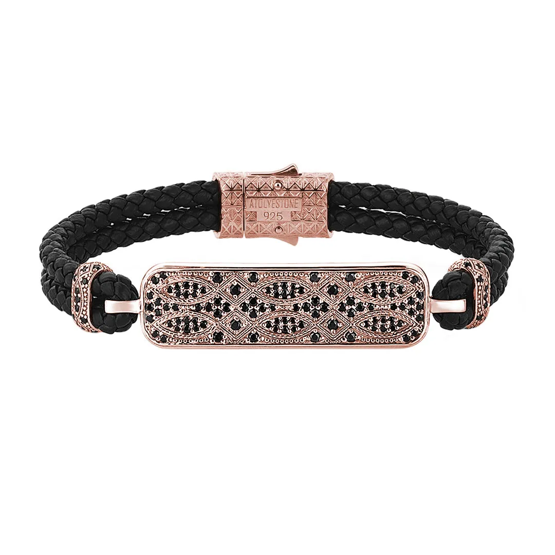 Streamline Leather Bracelet