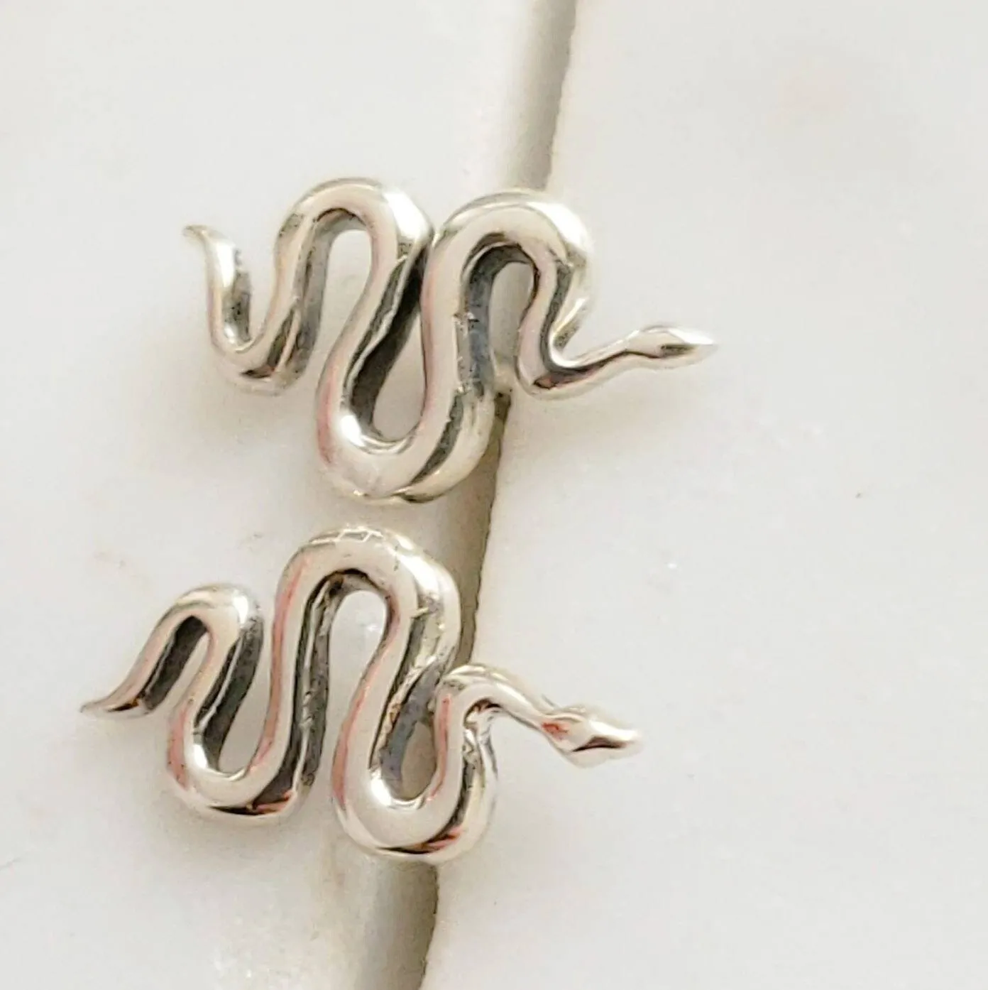 Tiny Snake Studs