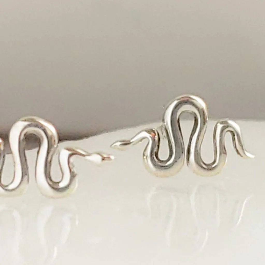 Tiny Snake Studs